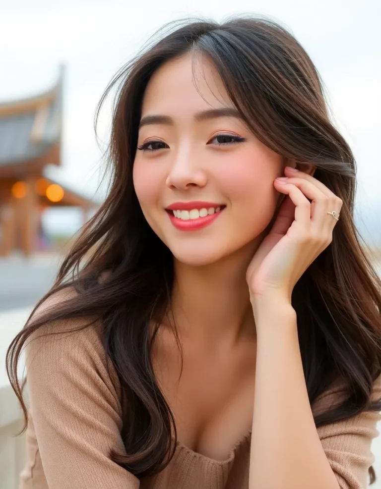 강일동 출장마사지 이용 후 만족스러운 한국 여성