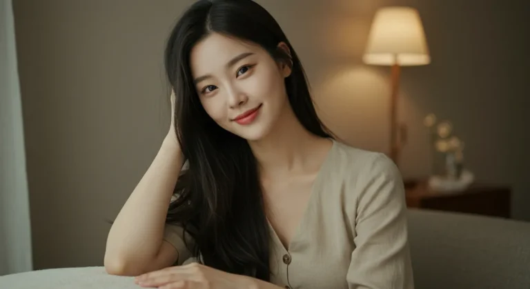 건대입구역 출장마사지 이용 후 편안한 표정의 여성 고객(건대 후기)