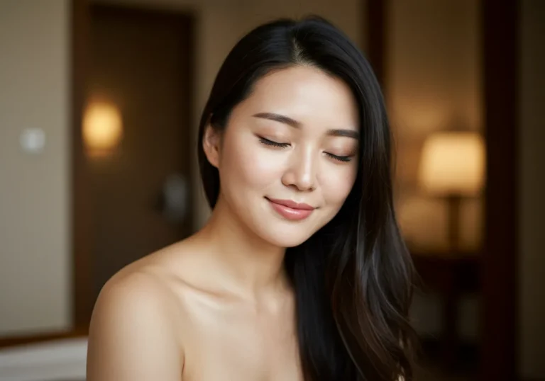 공덕동 출장마사지 후기 썸네일—케어 후 편안한 표정과 간단 코멘트를 담은 고객 이미지.