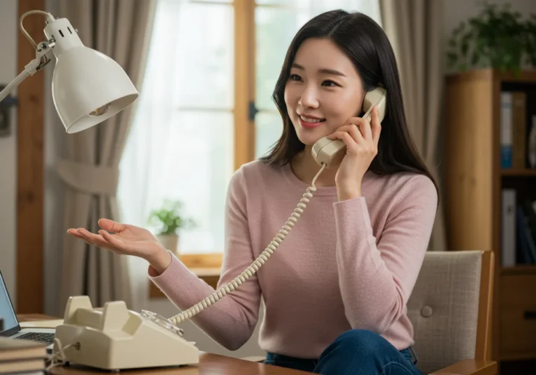 구운동 타이마사지 모찌바디 실시간 예약 시스템으로 전화로 예약하는 한국 사람의 즉시 예약 과정으로 세마역 이용객들을 위한 신속한 예약 확정 시스템 이용 모습
