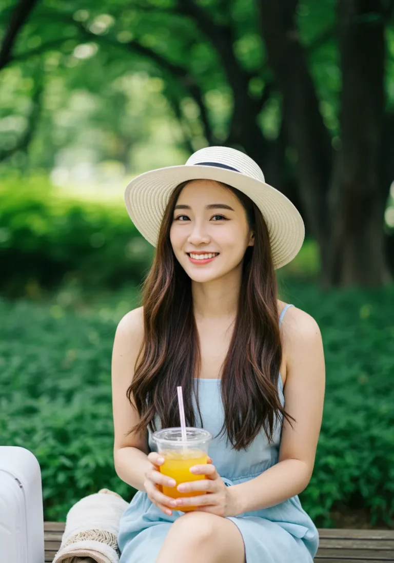 까치산역 출장마사지 후 미소 짓는 여성 고객