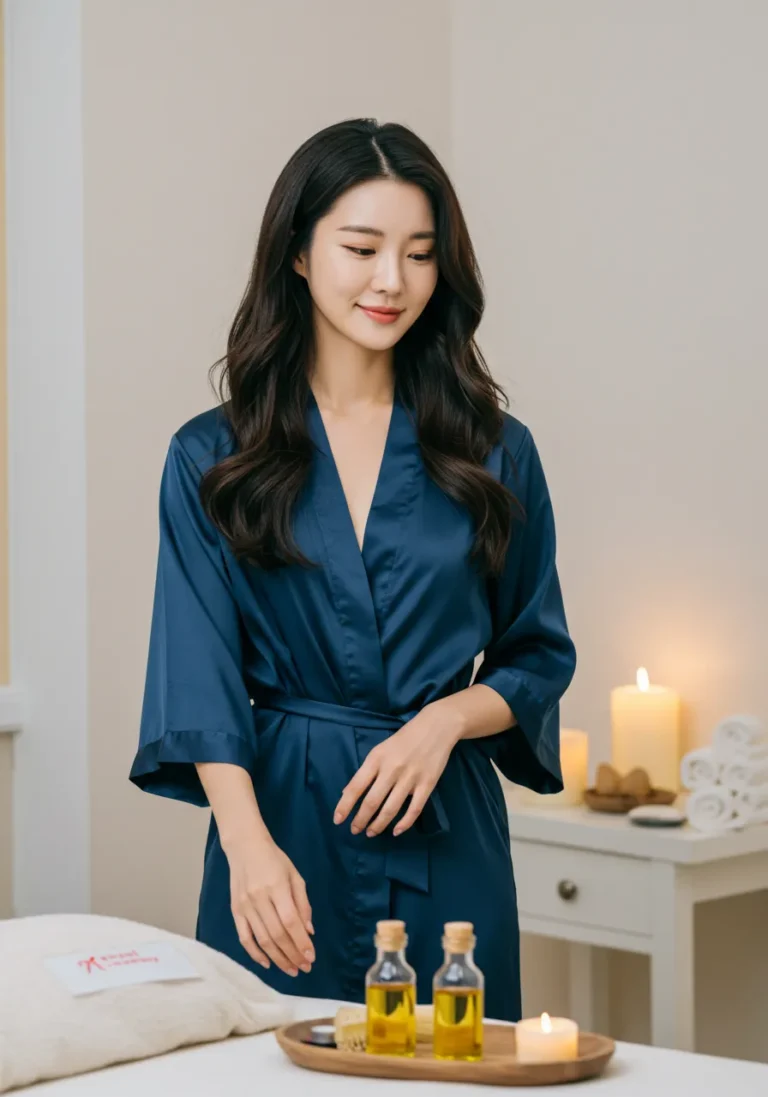 까치산역 출장안마 시술 중인 전문 여성 마사지 관리사