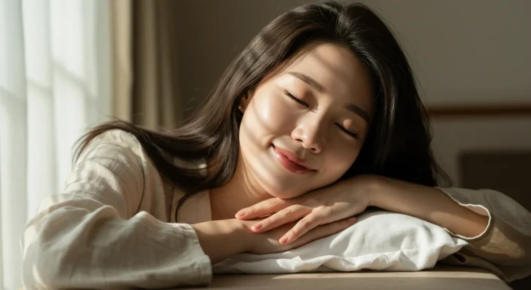 낙성대 출장마사지 후 미소 짓는 여성 고객