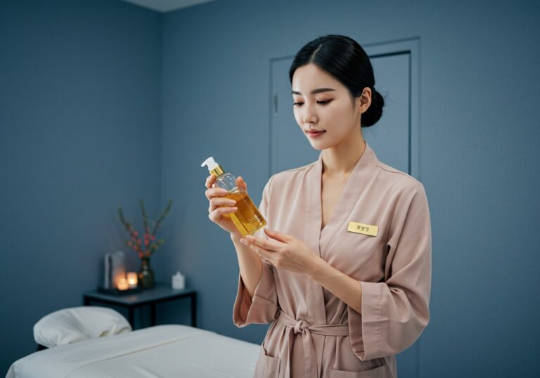 대림동 출장마사지 현장 절차 안내 사진으로 위생 준비와 장비 세팅 과정을 간단히 설명한다