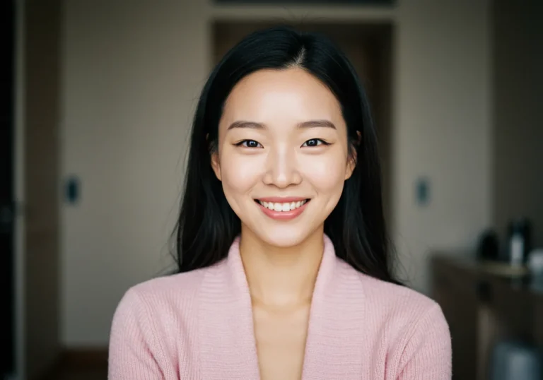 후기 사진: 덕은동 출장마사지 이용 후 만족을 표현하는 한국인 고객 이미지를 담았습니다