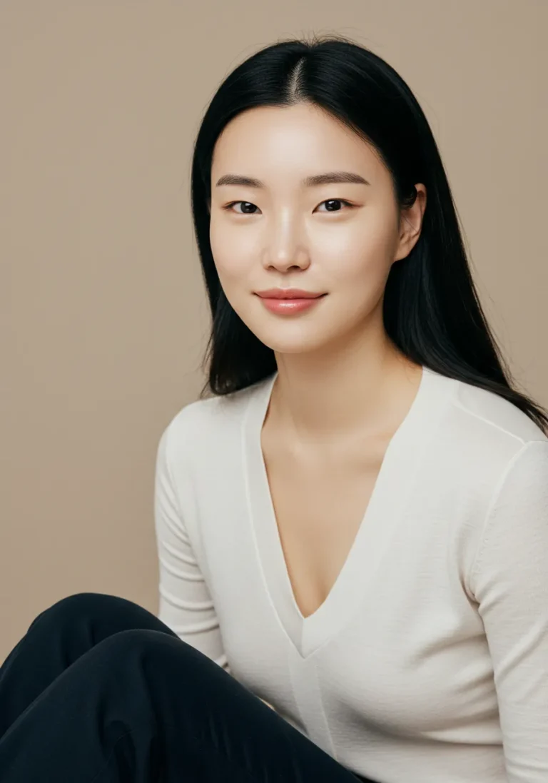 마곡동 출장마사지 후 미소 짓는 여성 고객