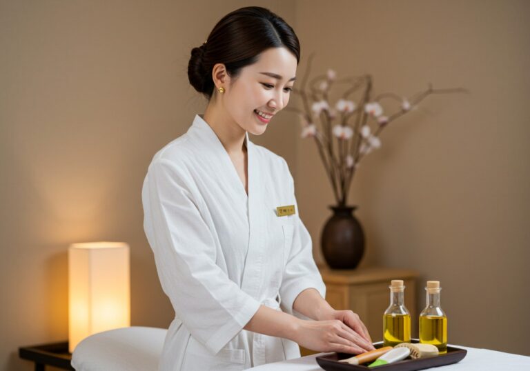 시연 안내 썸네일로, 잠실로 이동축 기준 삼전동 출장마사지 관리사의 손·압 테크닉을 설명합니다.