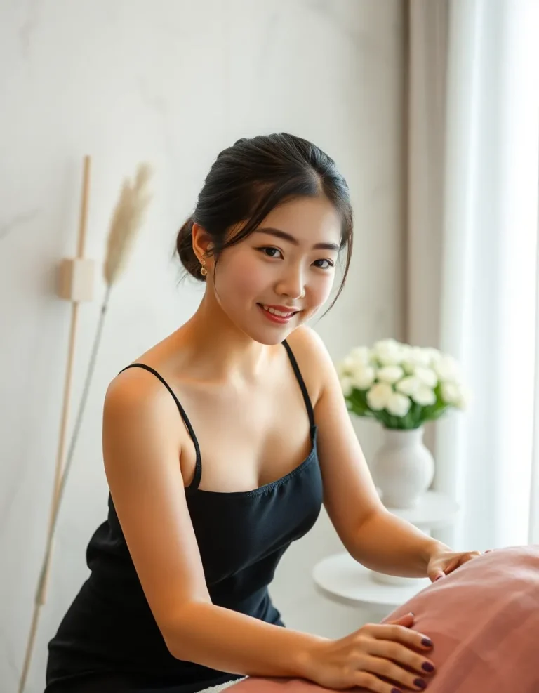 숭인동 출장안마 시술 중인 전문 여성 마사지 관리사