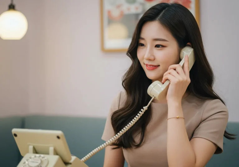 전화와 카톡 예약 화면을 예시로 보여주는 신월동 출장마사지 접수 안내 이미지