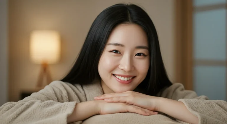 안중읍 홈타이 이용 후 제조업 근무 피로가 완전히 사라진 한국 여성