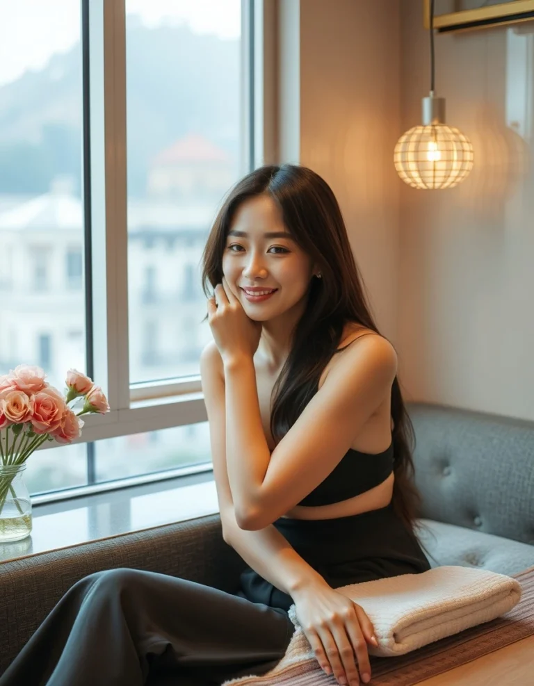 암사동 출장마사지 이용 후 만족스러운 한국 여성