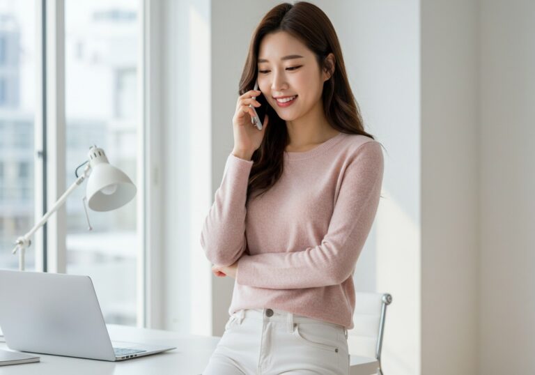 영등포 출장마사지 전화 예약 단계와 필수 유의사항을 순서대로 보여주는 예약 화면 구성 안내 이미지