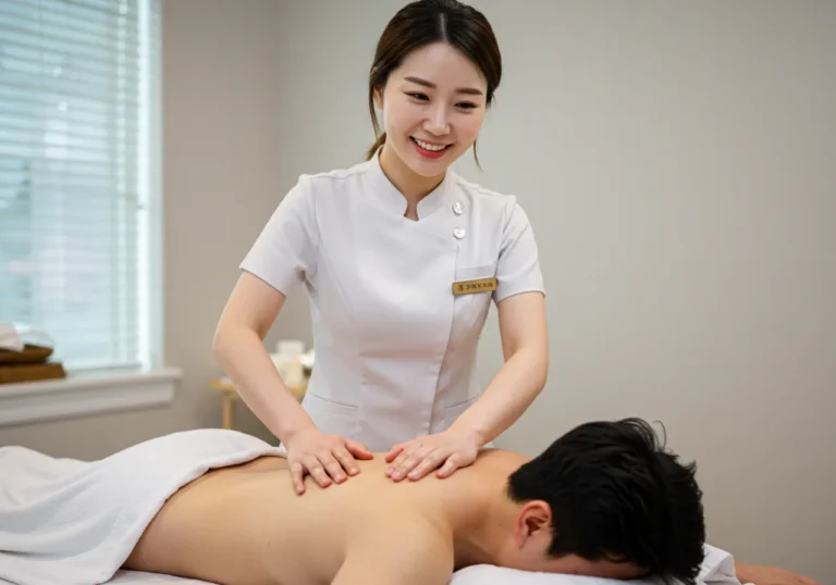용이동 출장마사지 직장인 특화 케어를 진행하는 전문 한국 관리사