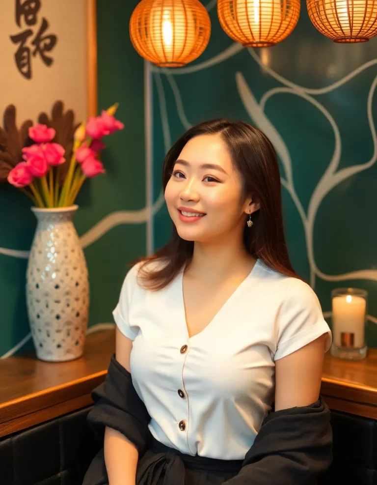 서울 을지로 출장마사지 후 만족한 미소를 짓는 여성 고객