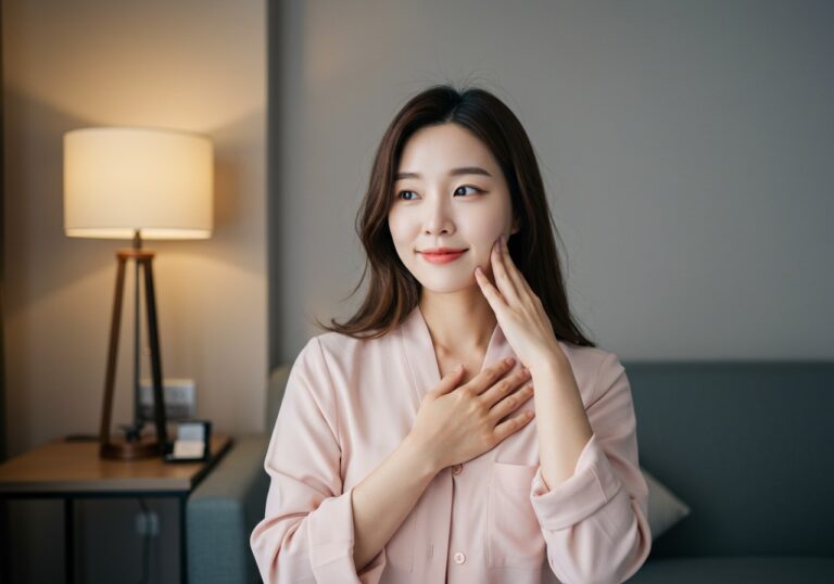 후기 썸네일로, 석촌호수 인근에서 잠실 출장마사지 이용 뒤 편안한 표정을 담았습니다.