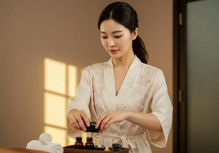 잠원동 출장마사지 진행 사진—표준 드레이핑·위생 수칙 준수, 반포대로 방면 서비스