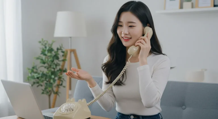 장안구 타이마사지 시청 업무시간 고려 예약을 상담하는 공무원