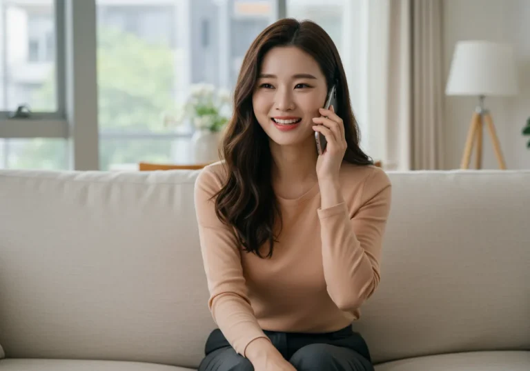 예약 화면 예시로, 고려대역세권 기준 종암동 출장마사지 접수 채널과 필수 확인 항목을 안내합니다.