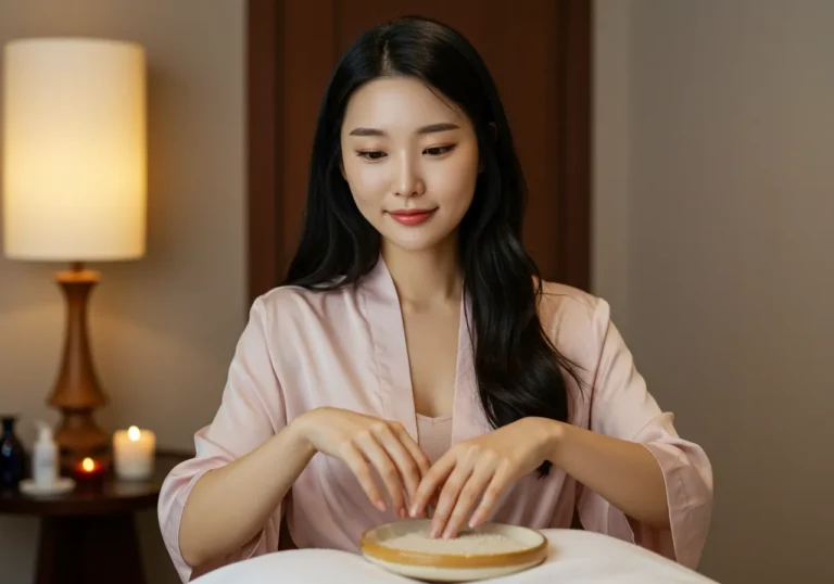 서비스 장면 사진: 주교동 출장마사지 관리사가 목·어깨 중심 수기 케어를 표준 절차로 제공합니다