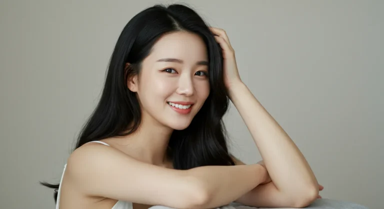 중곡동 출장마사지 이용 후 만족한 한국인 여성 고객 모습