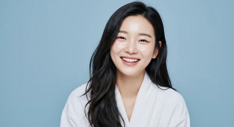 팽성읍 홈타이로 농업 노동 피로가 해소된 한국 여성의 밝은 미소
