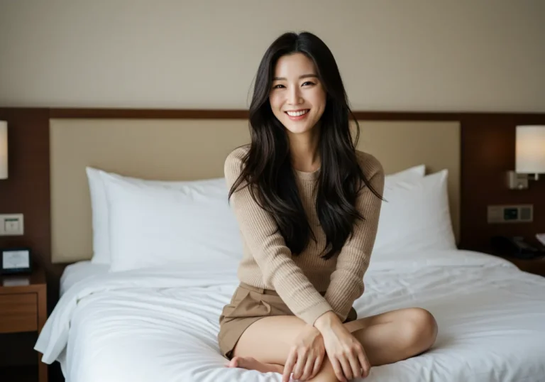 합정동 출장마사지 후기 썸네일—케어 후 편안한 표정과 코멘트, 망원역 저녁 이용 사례.