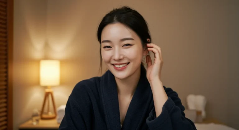 현덕면 홈타이로 호수 인근 자연치유 효과를 경험한 한국 여성 고객