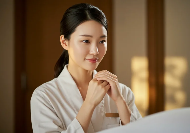 홍대 출장마사지 진행 썸네일—표준 드레이핑·손 위생·장비 소독 절차를 준수하는 장면.