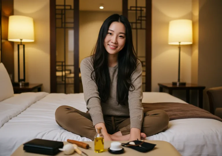 홍은동 출장마사지 후기 이미지—홍은사거리 인근 저녁 관리 후 만족 표정, 소음·프라이버시 유의