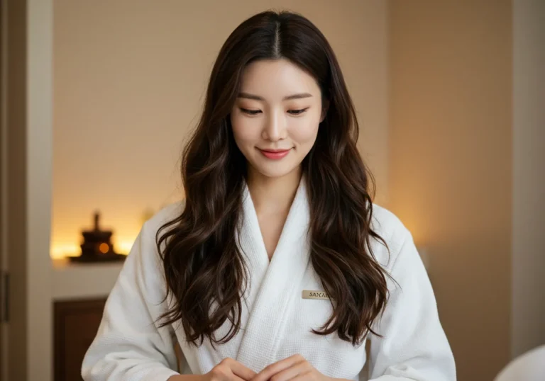 홍제동 출장마사지 진행 장면—표준 드레이핑과 손 위생·장비 소독 절차 강조.