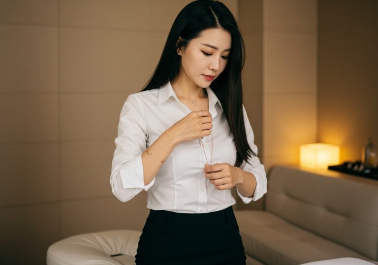 시연 안내 썸네일로, 남산 순환로 접근 기준 후암동 출장마사지 관리사의 손·압 동작을 설명합니다.