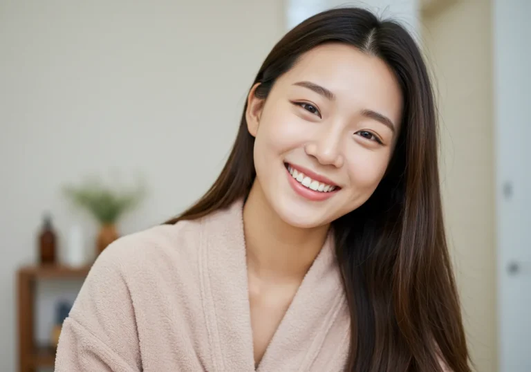 갈산동 출장마사지 모찌바디 이용 후 근린상권 운영과 생활 스트레스가 동시 해소된 자영업자 한국여성의 만족스러운 미소