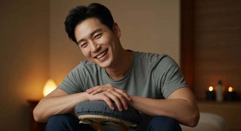 경기도 여성전용마사지 베테랑 한국 남성 관리사 케어 모습