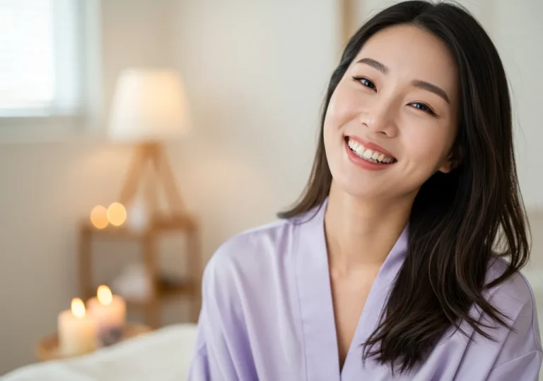 내덕동 출장안마 건강케어로 활력을 되찾은 50대 한국 여성의 건강한 미소