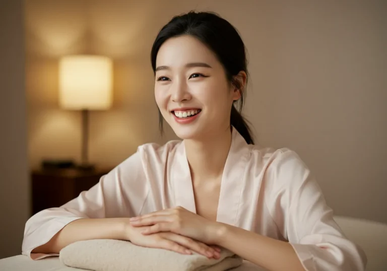 내손동 출장안마 모찌바디 케어 받은 만족스러운 한국 여성