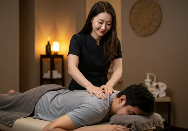 도화동 홈타이 모찌바디 재생지역 전담 관리사가 동네 변화로 스트레스 받는 원주민에게 심리적 안정 중심 마사지 시술