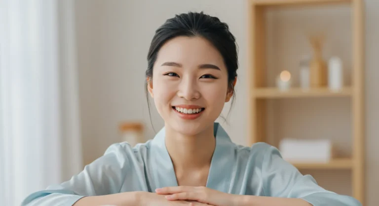 마평동 타이마사지 모찌바디 케어 받은 만족스러운 한국 여성