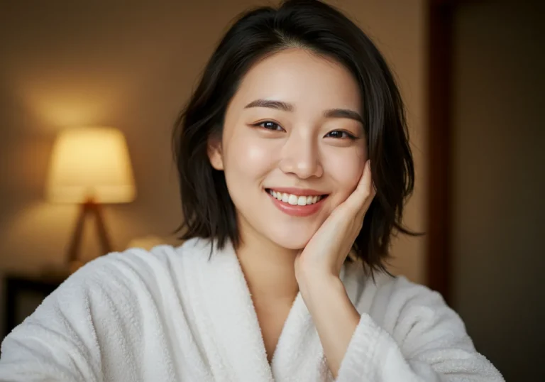 삼산동 출장안마 모찌바디 이용 후 신도시 직장맘의 육아와 출퇴근 스트레스가 아파트에서 편안하게 해소된 만족한 표정