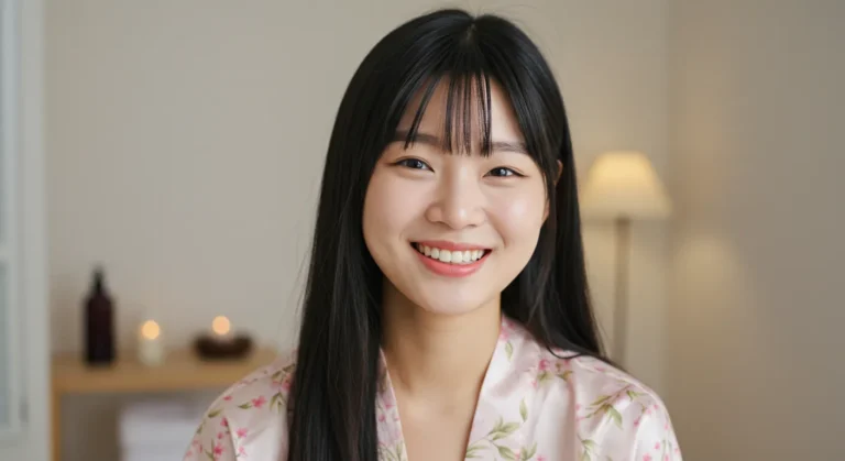 용인 홈타이 모찌바디 케어 받은 만족스러운 한국 여성