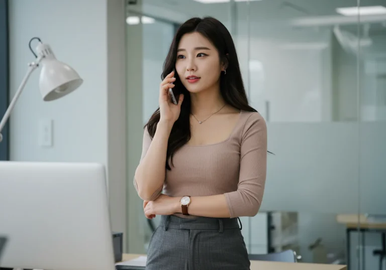 원곡동 출장마사지 예약하는 40대 외국인 남성이 모찌바디 다국어 앱에서 모국어로 편리하게 예약을 진행하는 글로벌 서비스 이용 장면
