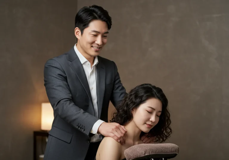 서울 여성전용출장마사지 모찌바디 전문 한국남자 관리사가 이태원 홍대 지역에서 정성스럽게 케어하는 모습