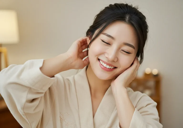 처인구 홈타이 모찌바디 케어 받은 만족스러운 한국 여성