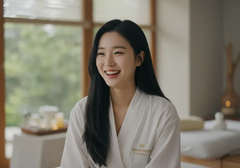 청호동 출장안마 모찌바디 케어 받은 만족스러운 한국 여성