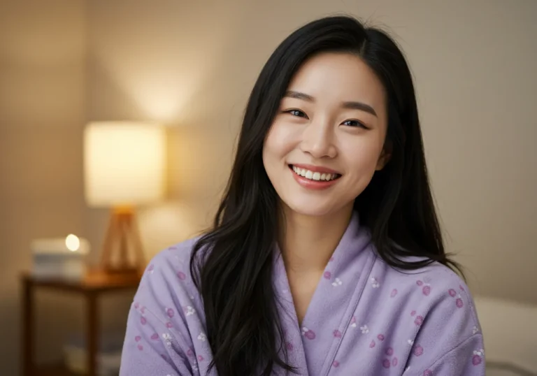 포곡동 홈타이 모찌바디 케어 받은 만족스러운 한국 여성